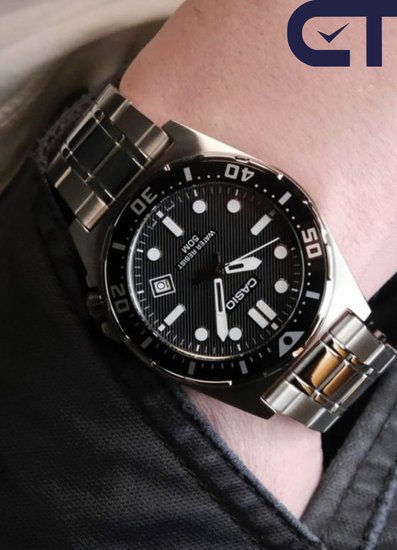 CASIO MTD-135D-1A — мужские часы спортивного стиля