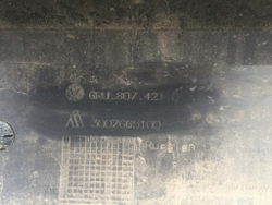 Бампер задний Volkswagen Polo 5 Sedan 15-20 Б/У Оригинал 6RU807421D