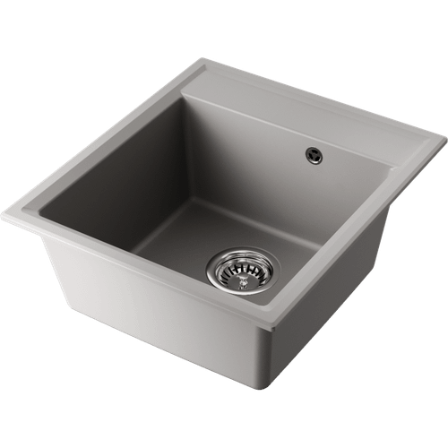 Мойка кухонная Omoikiri Daisen 46-GR Artgranit, leningrad grey