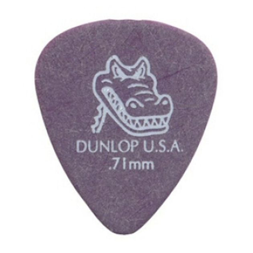 Dunlop 417R071 Gator Grip Standard 72Pack медиаторы, толщина 0.71 мм, 72 шт.