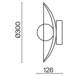 Настенный светильник (бра) Freya FR5589WL-01T1