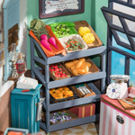 Овощная лавка Carl's Fruit Shop от Rolife - Интерьерные конструкторы-румбокс, сборная модель