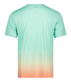 Футболка для мальчика теннисная Australian Open Kids Performance Tee - calypso ombre