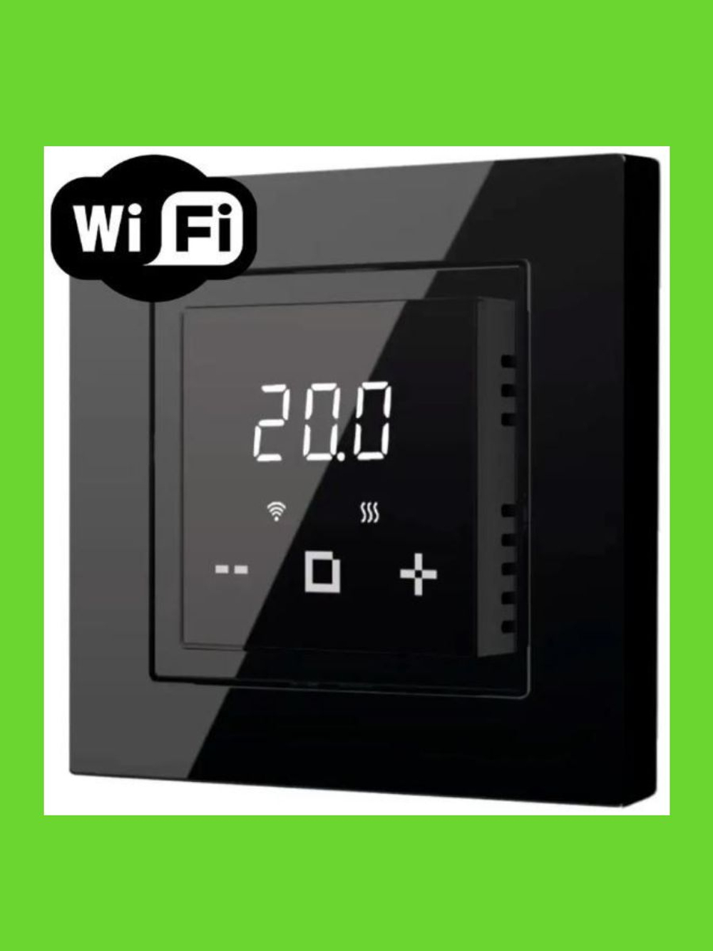 Терморегулятор/термостат программируемый ThermoLife X4.44 WI-Fi ,белый в рамки Schneider Electric Atlas Design