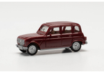 Автомобиль Renault R4, винно-красный