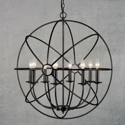 Подвесная люстра Foucaults Orb LOFT1192-8 Loft It