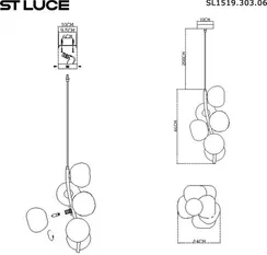 Подвесной светильник  SL1519.303.06 ST Luce