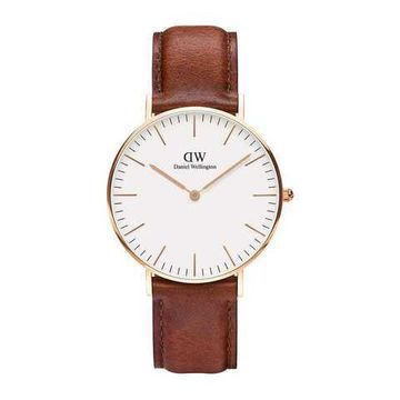 Наручные часы с браслетом Daniel Wellington (часы DW00100035 + браслет DW00400001 )