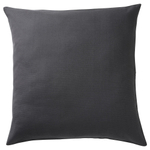 Чехол на подушку IKEA PRAKTSALVIA (ПРАКТСАЛЬВИА), Антрацит, 50x50 см