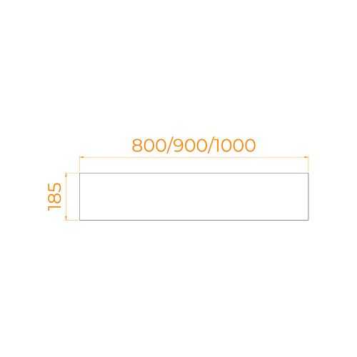 Экран для поддона RGW NB/STYLE боковой (900)