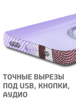 Дизайнерский чехол для IPHONE 14 PRO MAX с камерой-подставкой и MagSafe