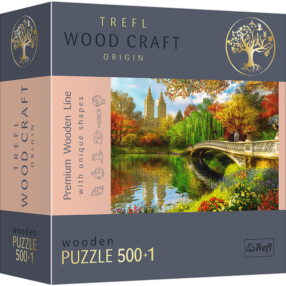 Puzzle "501" - Central Park, Manhattan, New York / Wooden Puzzles
