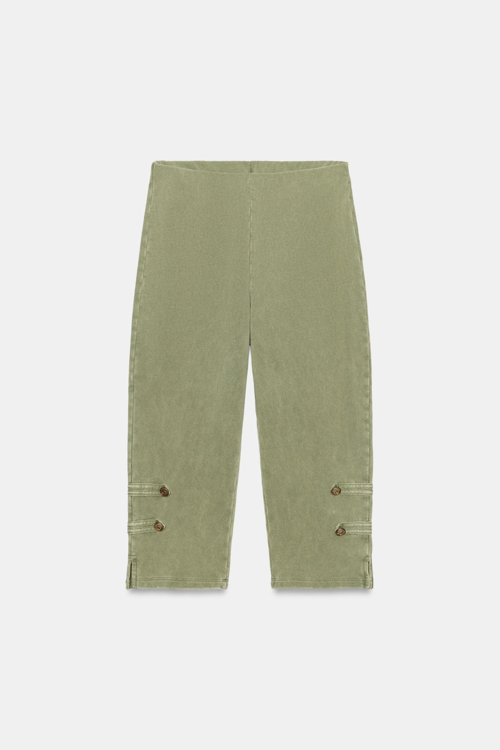 БРЮКИ КАПРИ С ЗАВЯЗКАМИ — ZARA