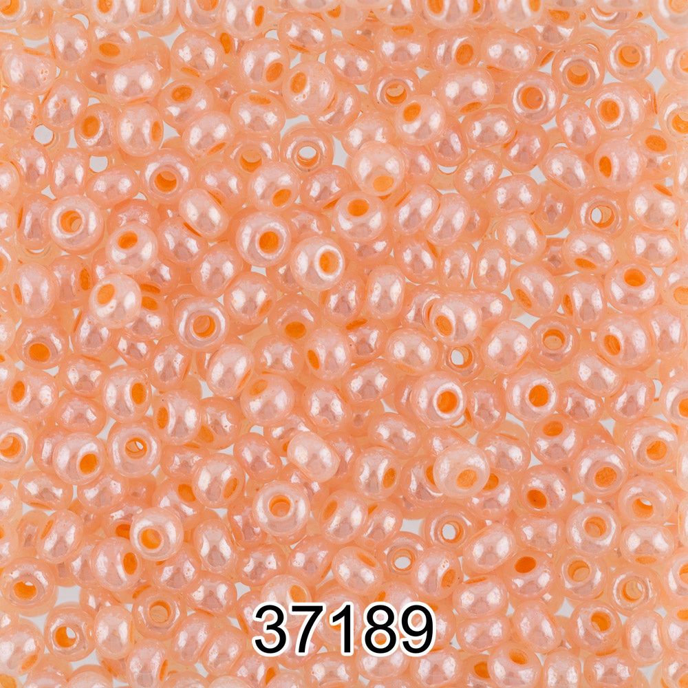 Бисер Preciosa 10/0 (2.3 мм), 500 г, 37189 (Ф044) персиковый