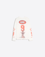 Женский лонгслив оверсайз с принтом LOONEY TUNES - BERSHKA