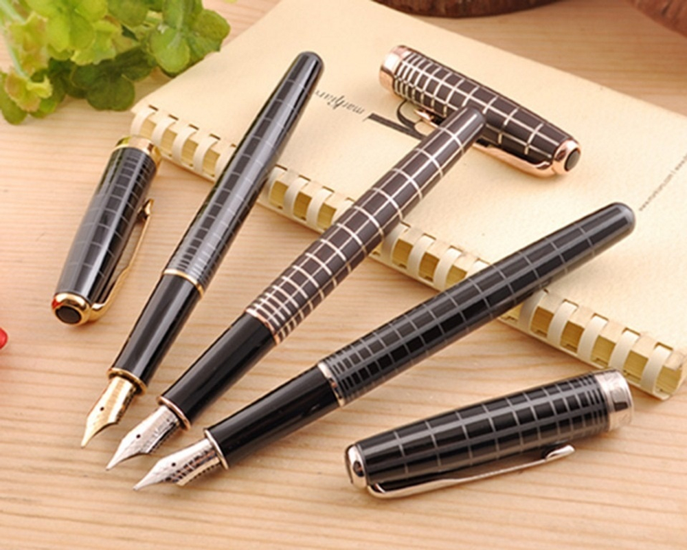 Перьевая ручка Parker Sonnet F531 PREMIUM Dark Grey Laquer GT, перо:F, золото 18К