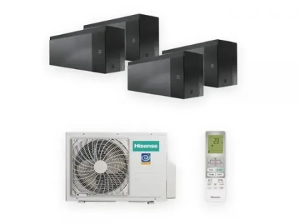 Мульти сплит-система Hisense SENSATION Black на 4 комнаты (25+25+25+25 кв.м.)