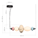 Светильник подвесной FLORENTINI LED 18W 3000K