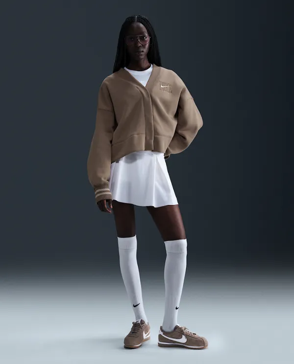 Толстовка женская NIKE W NSW PHNX FLC OOS GX CRDGN