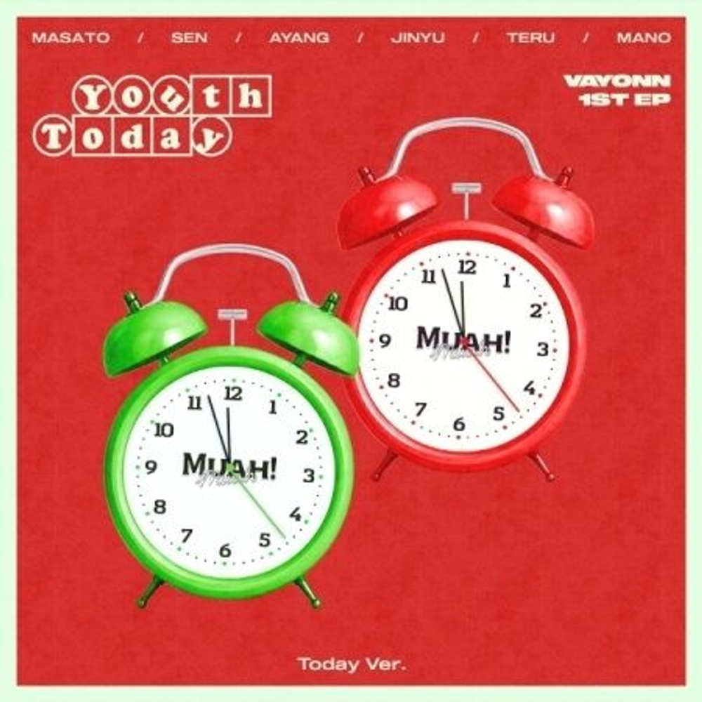 Альбом VAYONN - YOUTH TODAY 1st EP Album TODAY RANDOM Version