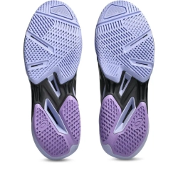 Мужские кроссовки теннисные Asics Solution Speed FF 4 Night Energy - graphite grey/pure silver
