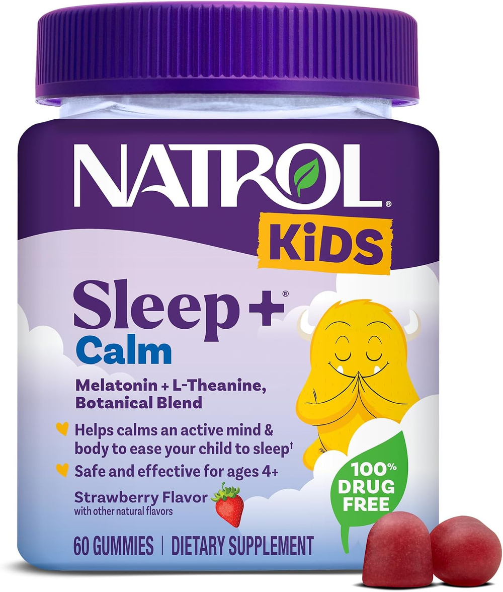 Жевательные мармеладки Natrol Kids Sleep + Calm,  для детей, 60 шт