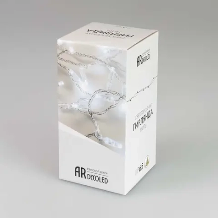 Светодиодная гирлянда ARD-STRING-CLASSIC-1000-CLEAR-100LED-PULSE Warm (230V, 7W) (Ardecoled, IP65)