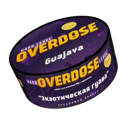 М. Табак для кальяна Overdose Экзотическая гуава, 100г.