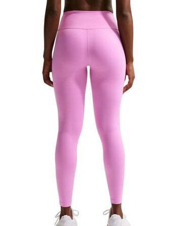 Женские леггинсы Nike Graphic 7/8 High Waist - light magenta/white