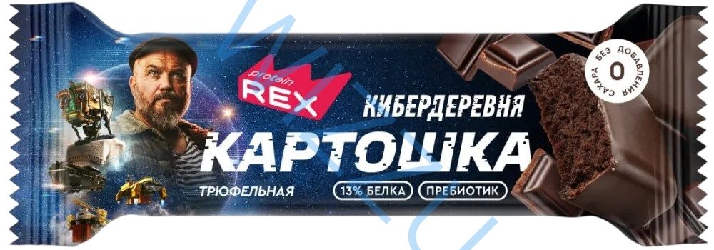 Батончик глазированный REX Картошка трюфельная  40гр