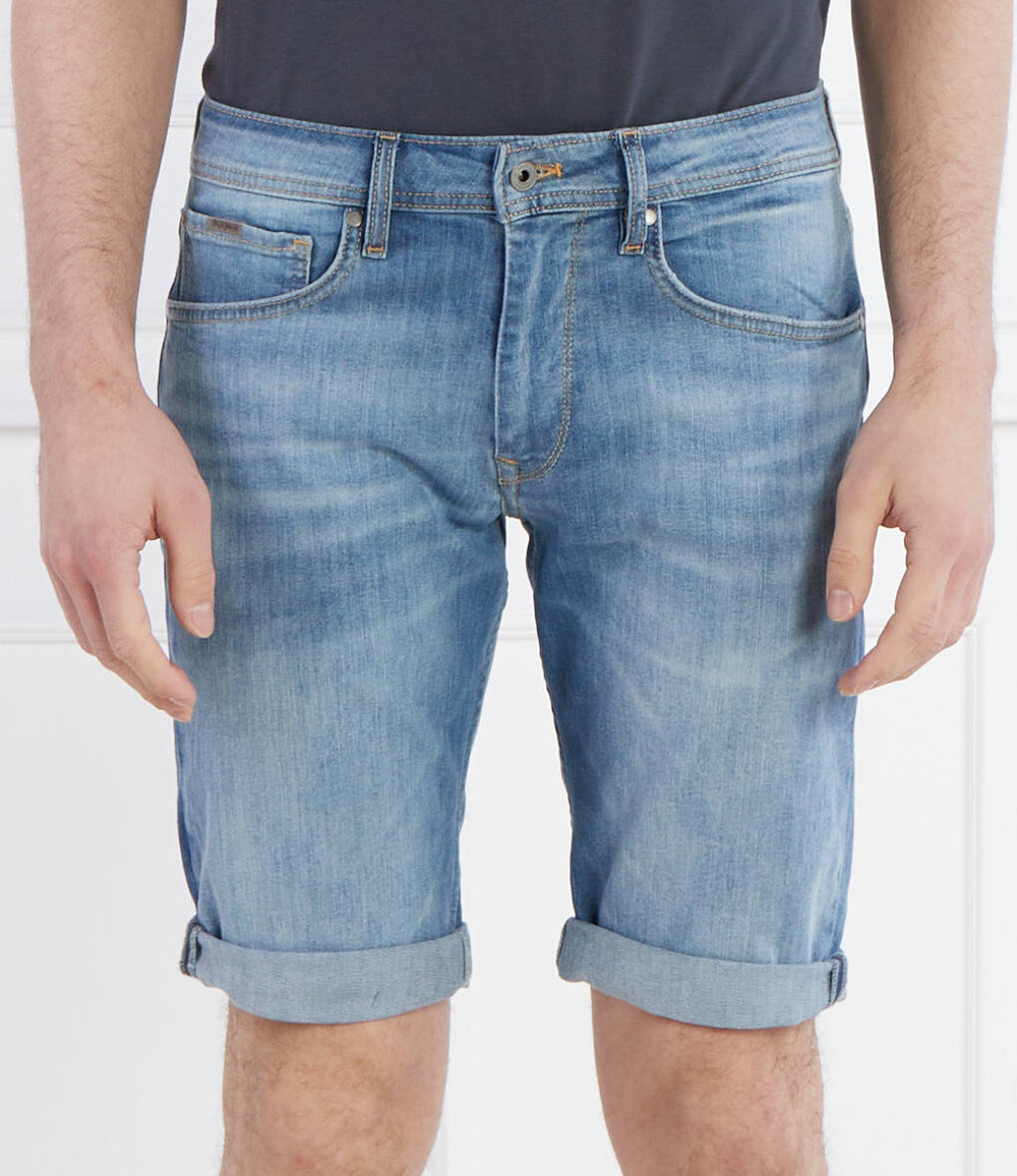 Джинсовые шорты Pepe Jeans London - голубой(PM801081HU1)