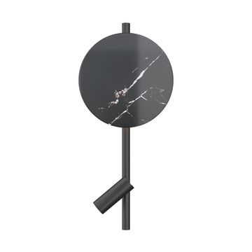 Настенный светильник (бра) 9W 3000К MOD450WL-L9B3K черный Solution Maytoni
