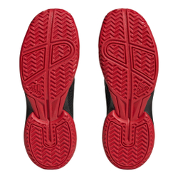 Детские теннисные кроссовки adidas Courtflash Kids - Black, Red