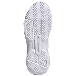 Женские Кроссовки теннисные Adidas CourtJam Control 3 W - cloud white/silver metallic/frozen purple