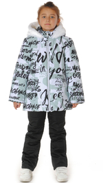 Куртка зимняя мембрана для девочки 4-8 лет Милашка Сьюзи