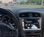Магнитола для Lexus IS250 XE20 2008-2013 (ШГУ цветной) - Teyes CC2 PLUS монитор 9" QLED, Android 10, Быстрая, SIM-слот