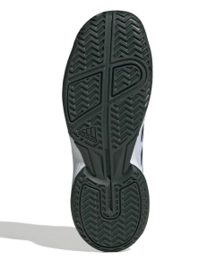 Детские теннисные кроссовки Adidas Ubersonic K - pure teal/silver metallic/lucid lemon
