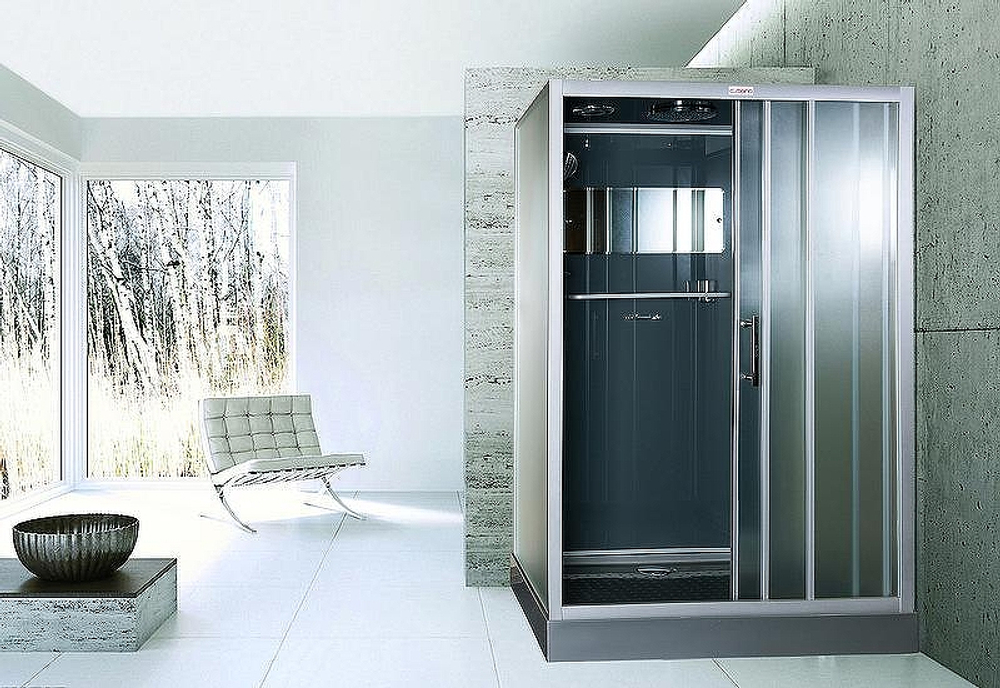 Душевая кабина Esbano (Эсбано) ESG-3129CKR, с низким поддоном, 120х90х210