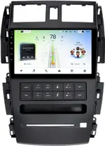 Магнитола для Nissan Teana J31 2003-2008 (большая рамка) - Teyes CC4L-DTS монитор 9" IPS, Android 14, Быстрая, Snapdragon 662, CarPlay, 4G SIM-слот