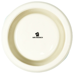 Миска Mr.Kranch керамическая для кошек Bamboo на бамбуковой подставке Пончик Розовая 250 мл