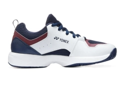 Детские теннисные кроссовки Yonex Power Cushion Pro-Move Junior - white/navy/red