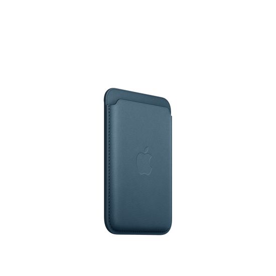 Чехол - бумажник Аpple iPhone FineWoven Wallet with MagSafe Pacific Blue ( Синий)