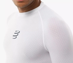 Компрессионная одежда Compressport 3D Thermo Ultralight Long Sleeve - white