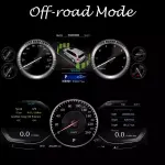 Электронная панель приборов Toyota Land Cruiser 200 2007-2015 - Kuberg NH-LCD-T01 с LCD / ЖК 12.3" экраном QLED