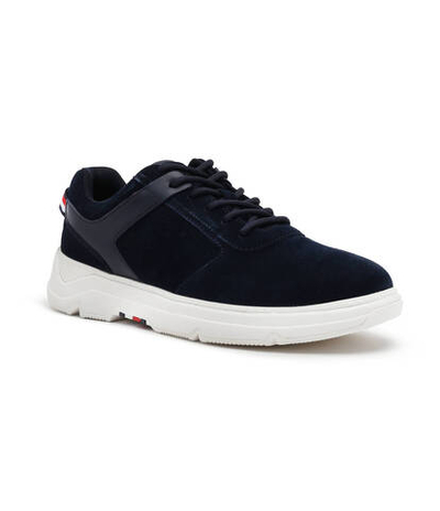 Кожаные кроссовки core hilfiger Tommy Hilfiger - темно-синий(FM0FM04592)
