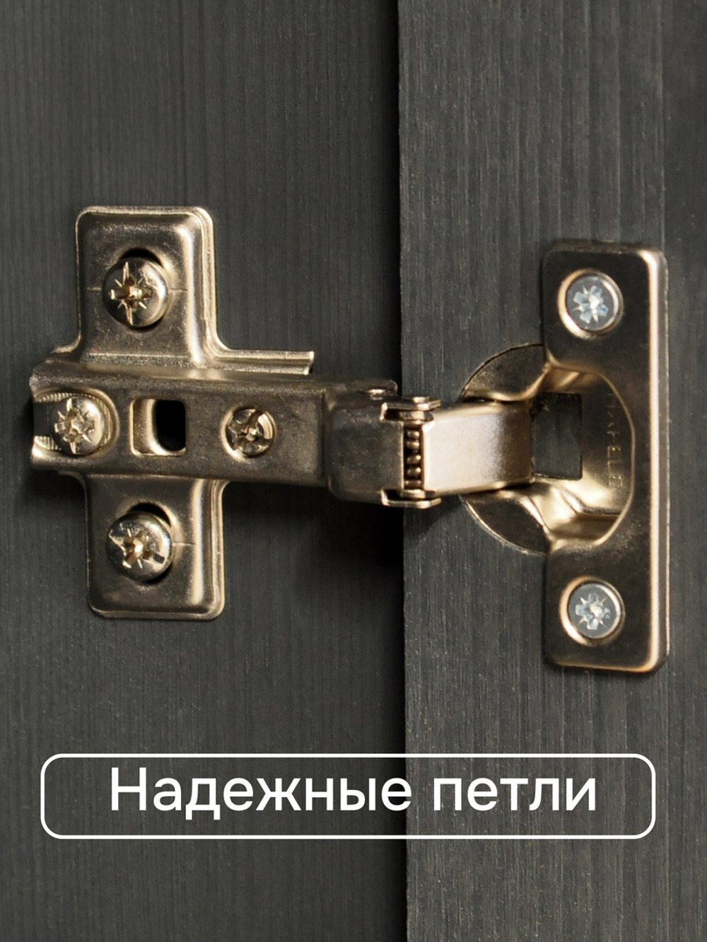 Шкаф витрина, 90х28х109, Лена, стеклянная для посуды, буфет двухдверный (верхняя часть буфета), массив сосны, серый/антик, Dipriz