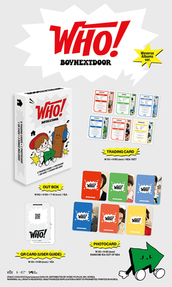 [Альбом] BOYNEXTDOOR - WHO! (Weverse Albums ver.)