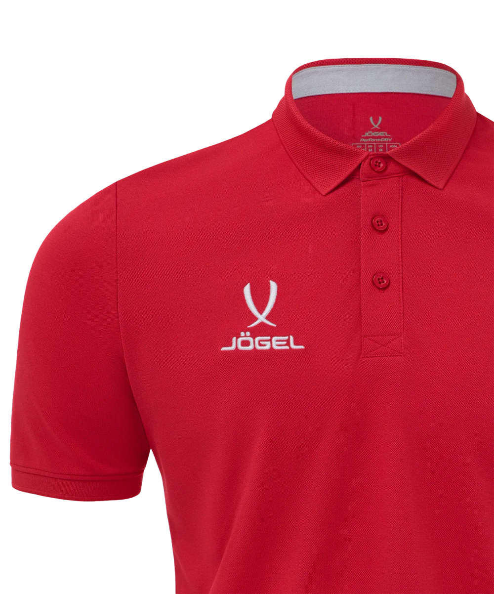 Поло JÖGEL PREMIER PerFormDRY CVC Polo, красный - изображение 41