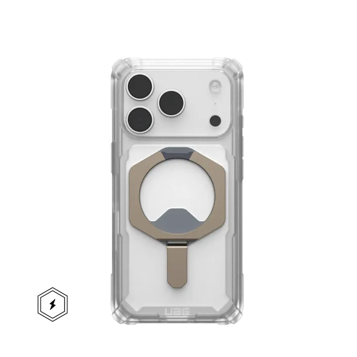UAG Plasma XTE with MagSafe Series Case for Apple iPhone 17 Pro Clear/Titanium (Прозрачный)