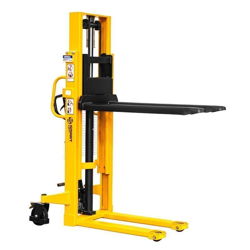 Ручной гидравлический штабелер SDJ 1520 (1500 кг; 2 м; фиксированные вилы) SMARTLIFT (SMART)